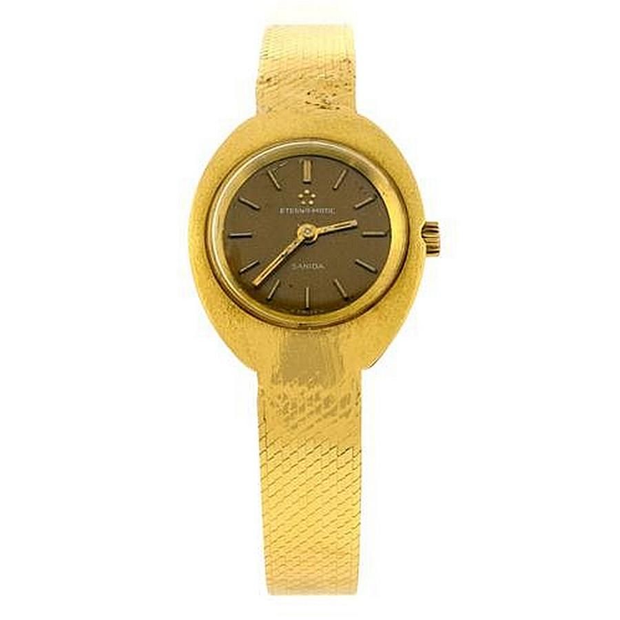 Eterna Matic 18ct Gold Watch - Needs Service - Watches - Wrist ...