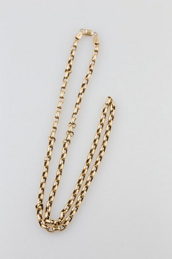 9ct Trace Link Necklace - 48cm - Necklace/Chain - Jewellery