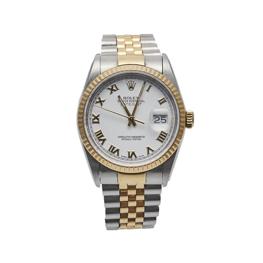 An Oyster Perpetual Datejust wristwatch, Rolex. Circa 1990's ...