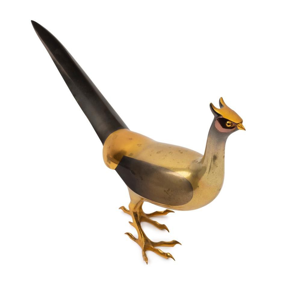 Pheasant statue