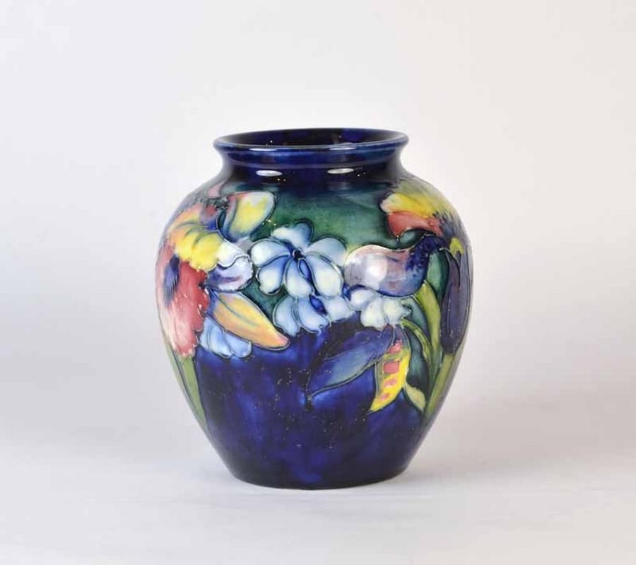Moorcroft Orchids Vase, 1928-1953 - Moorcroft - Ceramics