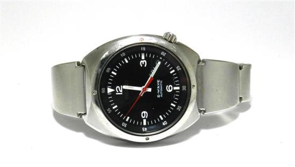 Seiko S-Wave Automatic Wristwatch (1990) - Watches - Wrist - Horology  (Clocks & watches)