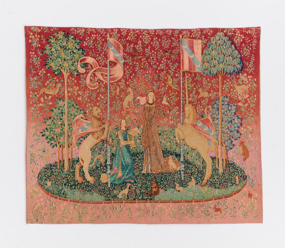La Dame a La Licorne Tapestry Reproduction - Tapestries - Textiles ...