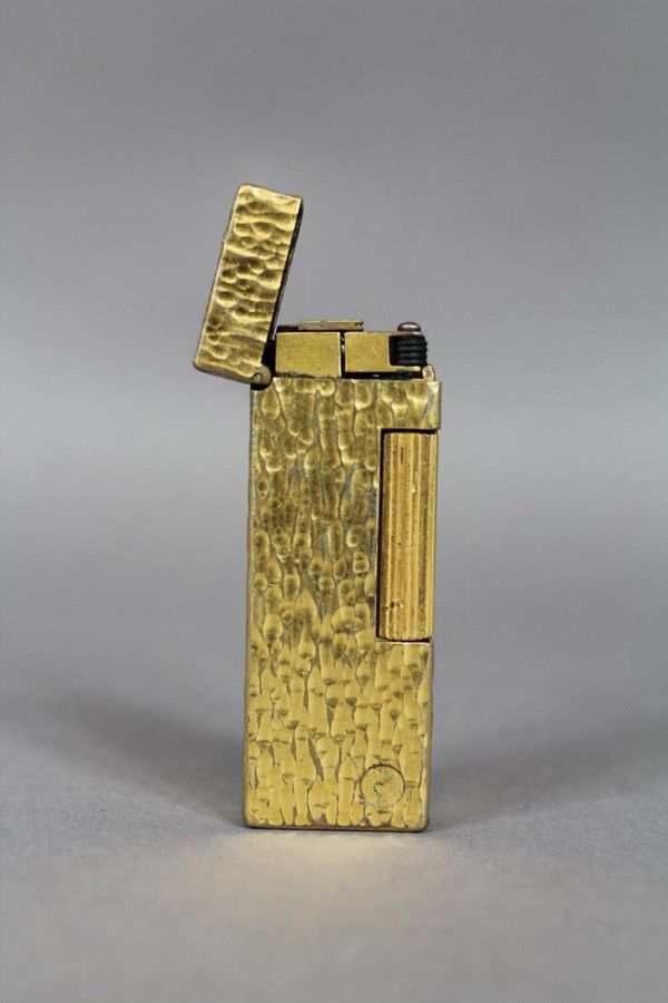 dunhill gold plated lighter