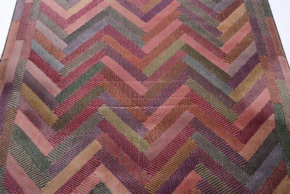 Missoni rug, 100% wool, classic Missoni zig zag print in purple… - Rugs ...