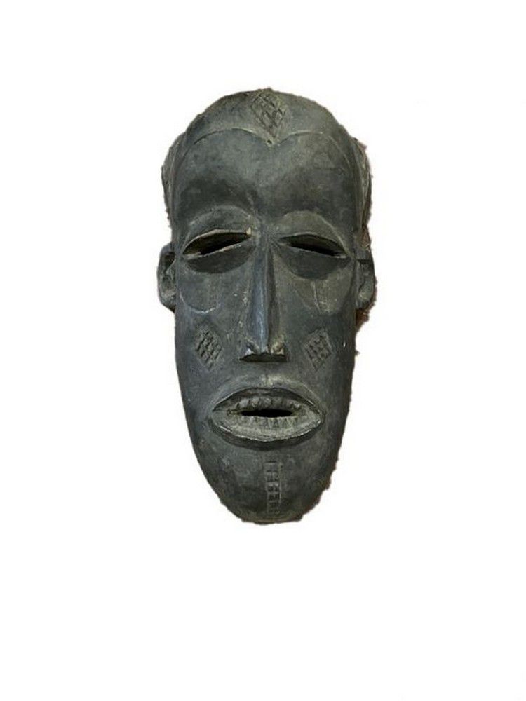 African Wooden Mask - 28cm - African - Tribal