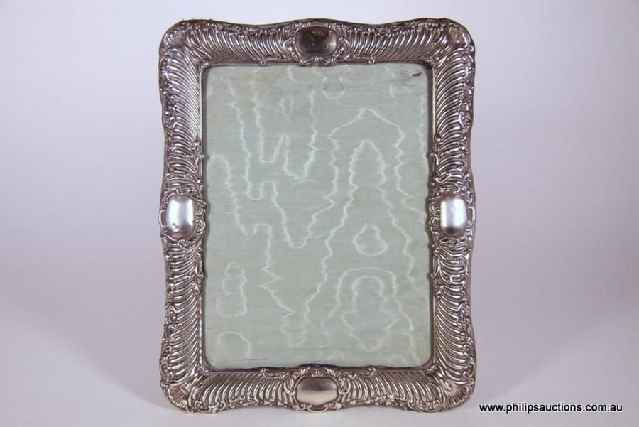 1902 Birmingham Sterling Silver Photograph Frame - Photography - Photo ...