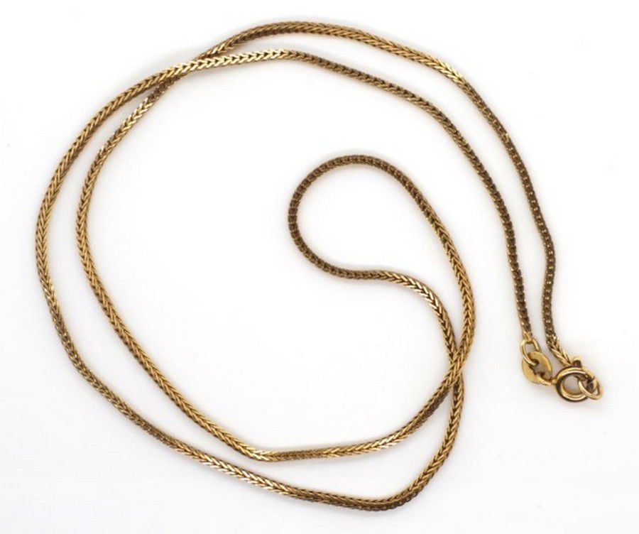 9k Italy Yellow Gold Chain - 4.4g, 48cm Length - Necklace/Chain - Jewellery