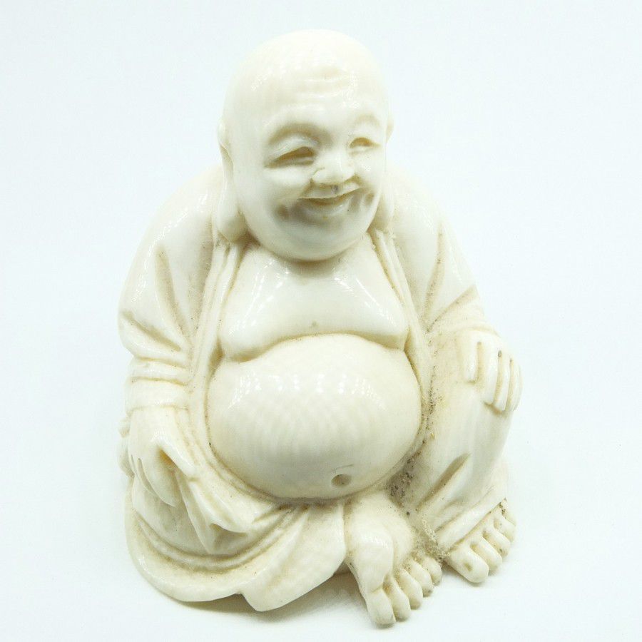 Small Buddha Ivory Carving, 20th Century - Zother - Oriental