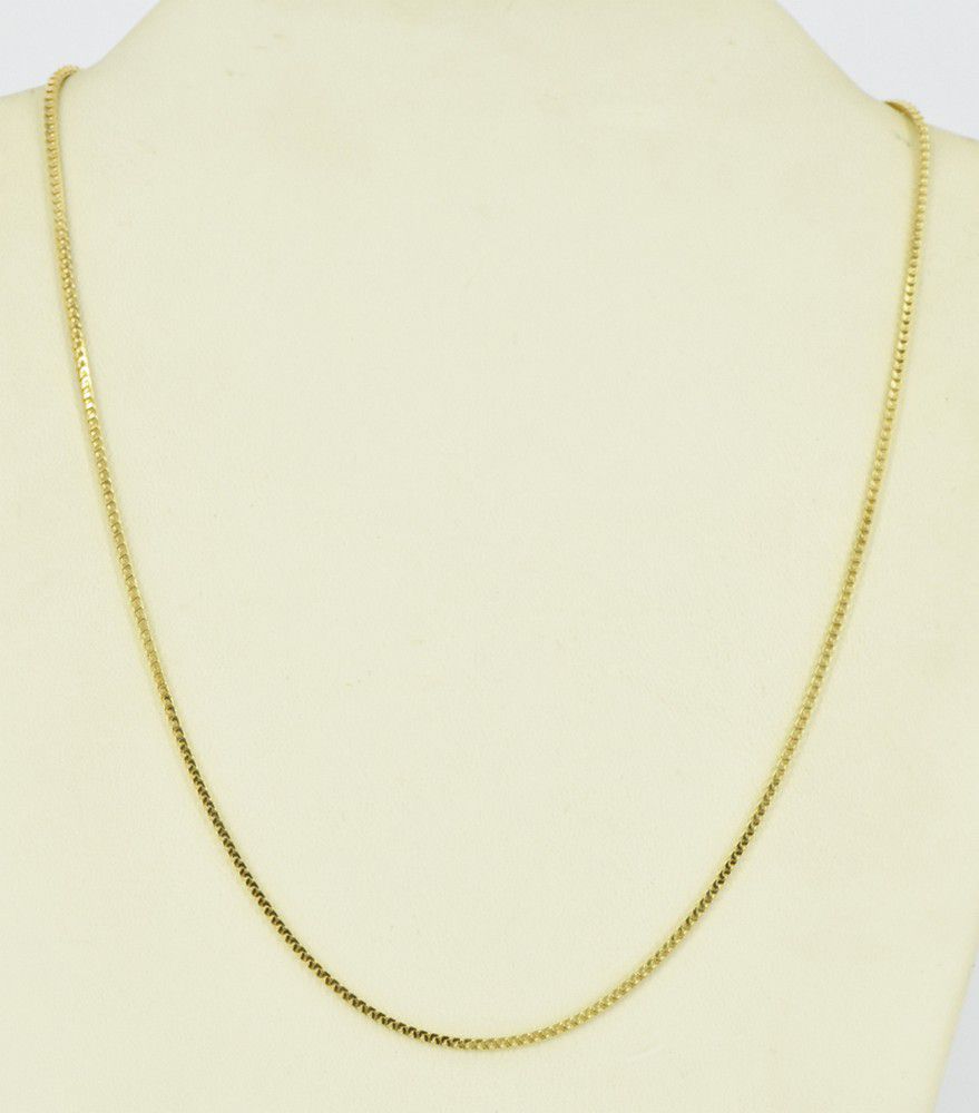 18ct Gold Chain with 9ct Clasp, 10.1g - Necklace/Chain - Jewellery
