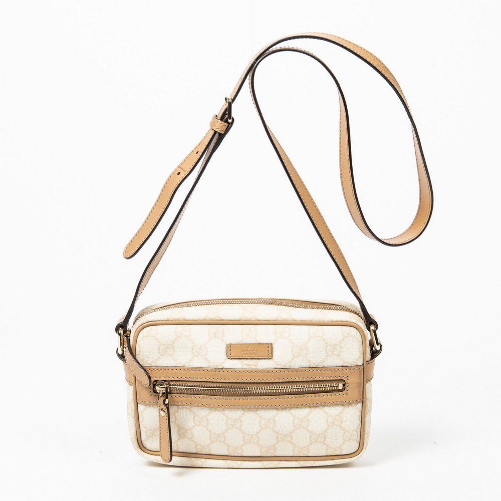 Gucci Supreme Coated Canvas Sling Bag Handbags & Purses Costume