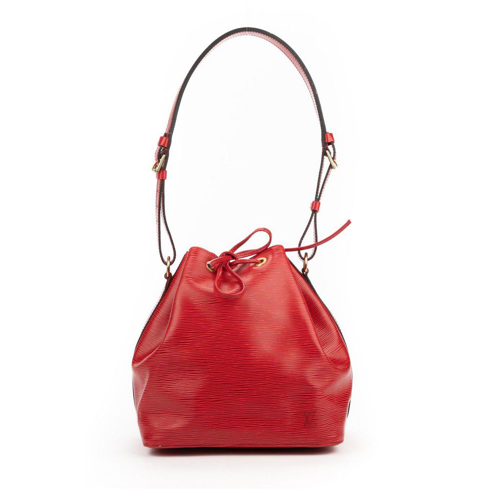 Red Epi Leather Louis Vuitton Noe PM Shoulder Bag - Handbags & Purses ...