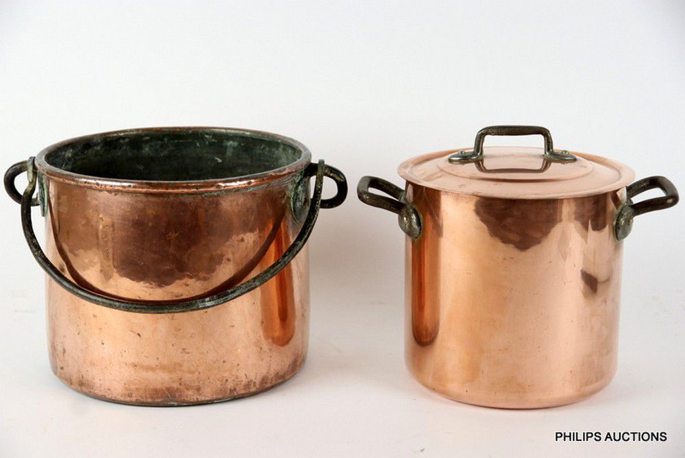 French Copper Cooking Pots Copper Metalware