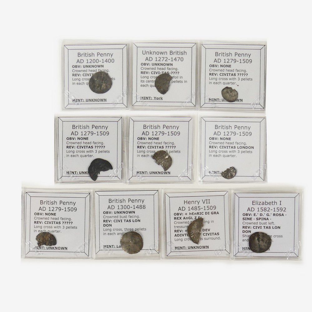 British Hammered Coins 1200 1600ad Collection Coins Numismatics