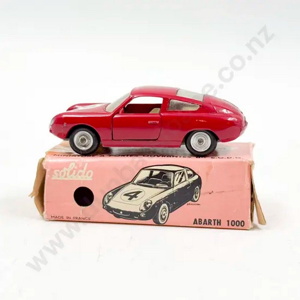 FIAT ABARTH 1000 blanche 1962 Club Solido 1/43 Voiture Miniature diecast 1241 EUR 24,90 - FR