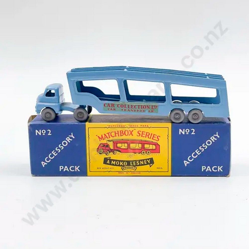 Matchbox Transporteur De Voitures N°2 Bleu – Vintage Années 70 (1:64)
