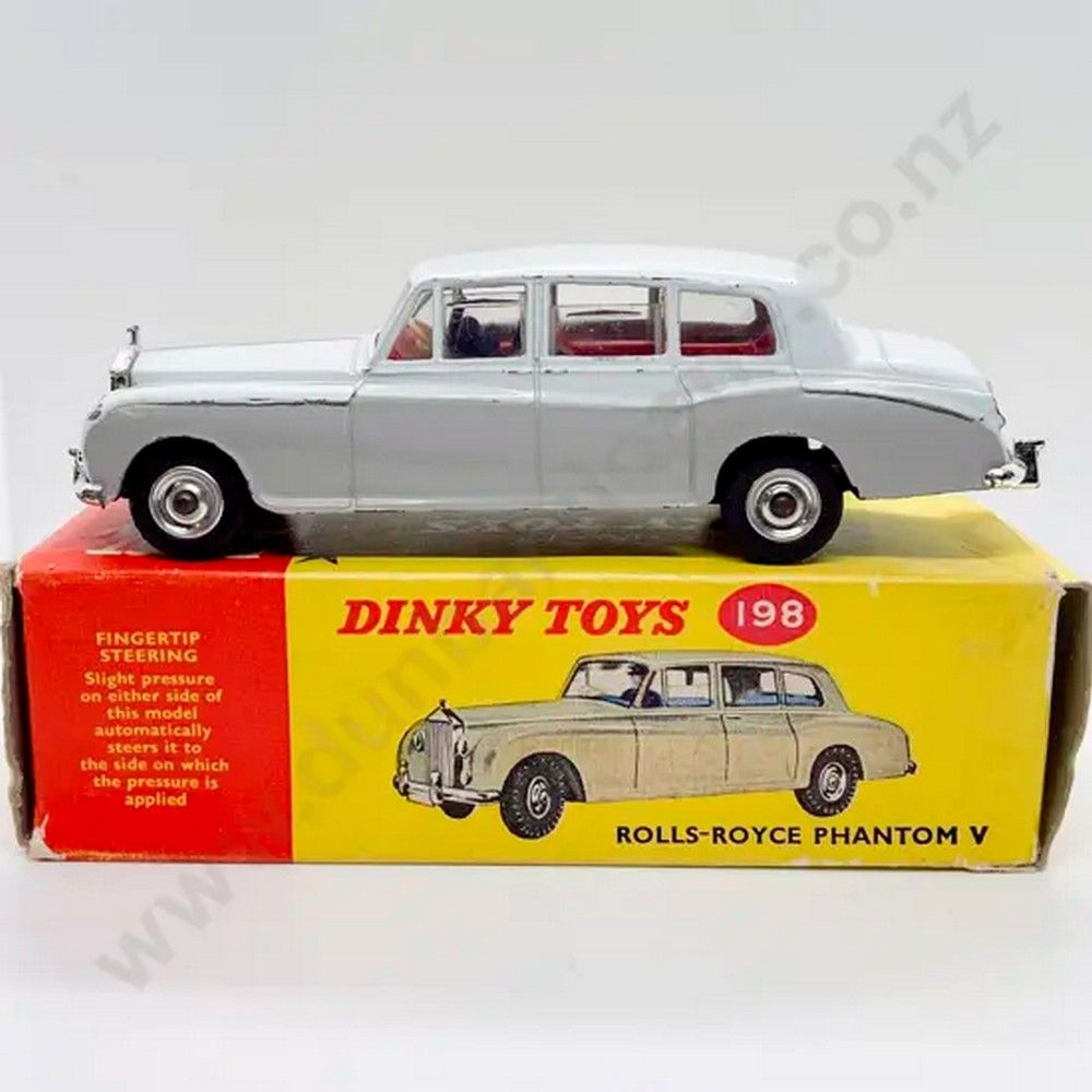 SUPERBE RARE TOP ++ DINKY TOYS 1:43 ROLLS-ROYCE PHANTOM V N° 198