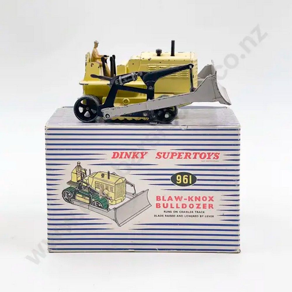 Dinky Toys 961 – Blaw Knox Bulldozer – Dans Sa Boîte D'origine – Fabriqué UK