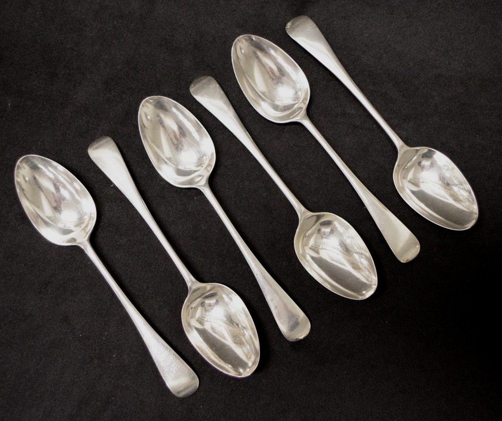 George V Sterling Silver Dessert Spoons by Walker Hall (1911 ...