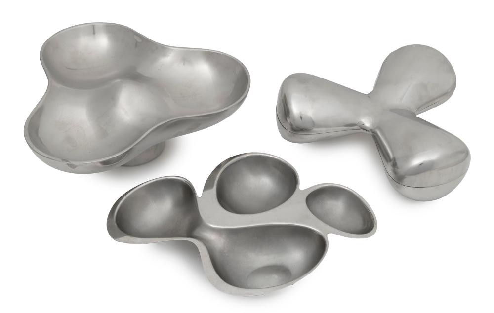 Karim Rashid Box Karim Rashid Spin Box and Georg Jensen Stainless Steel Bowls - Steel ...