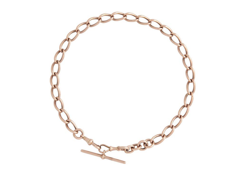 Rose gold fob chain Clearance