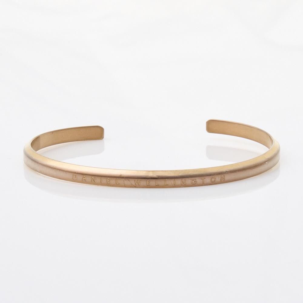 Rose Gold Daniel Wellington Cuff Bracelet - Bracelets/Bangles - Jewellery