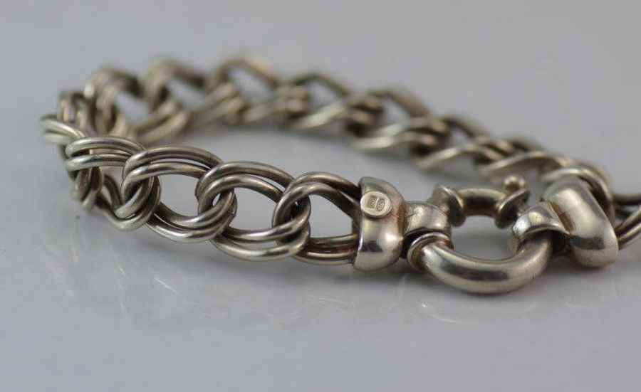 Italian Silver Bolt Bracelet - Bracelets/Bangles - Jewellery