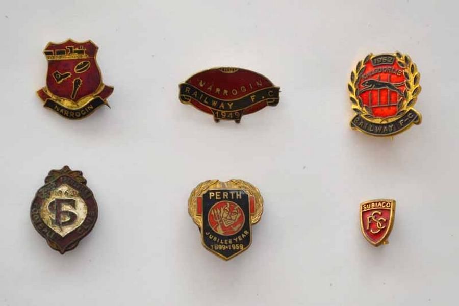 West Australian Football Badge Collection - Sporting - AFL/VFL ...