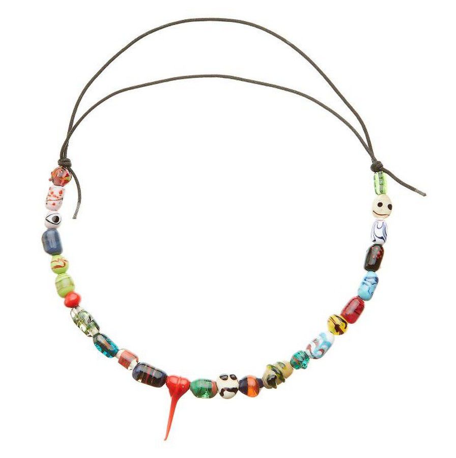 Coloured Glass Bead Necklace by Darryl Blood - Necklace/Chain - Jewellery