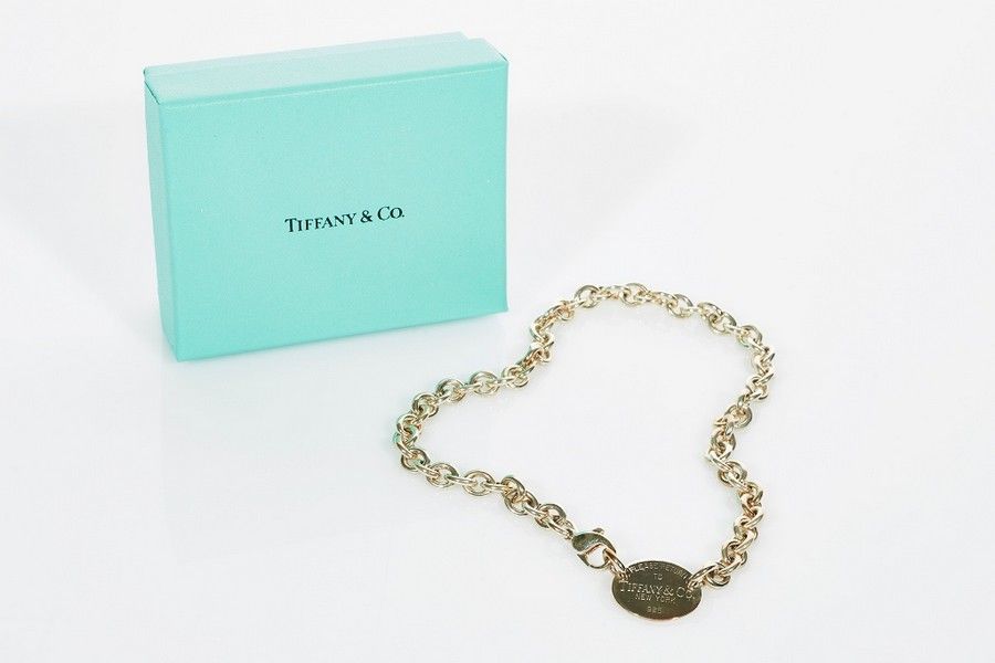 Return to Tiffany Silver Necklace with Box - Necklace/Chain - Jewellery