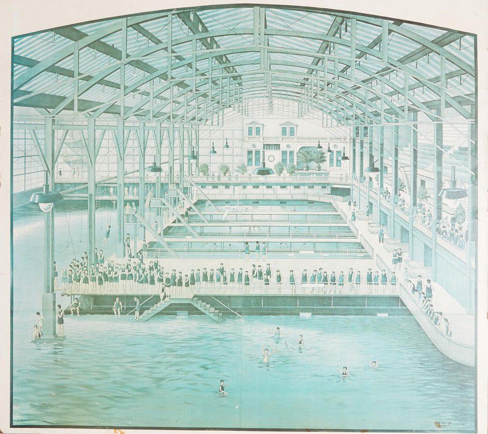 Vintage Sutro Baths San Francisco Poster Prints Posters Art