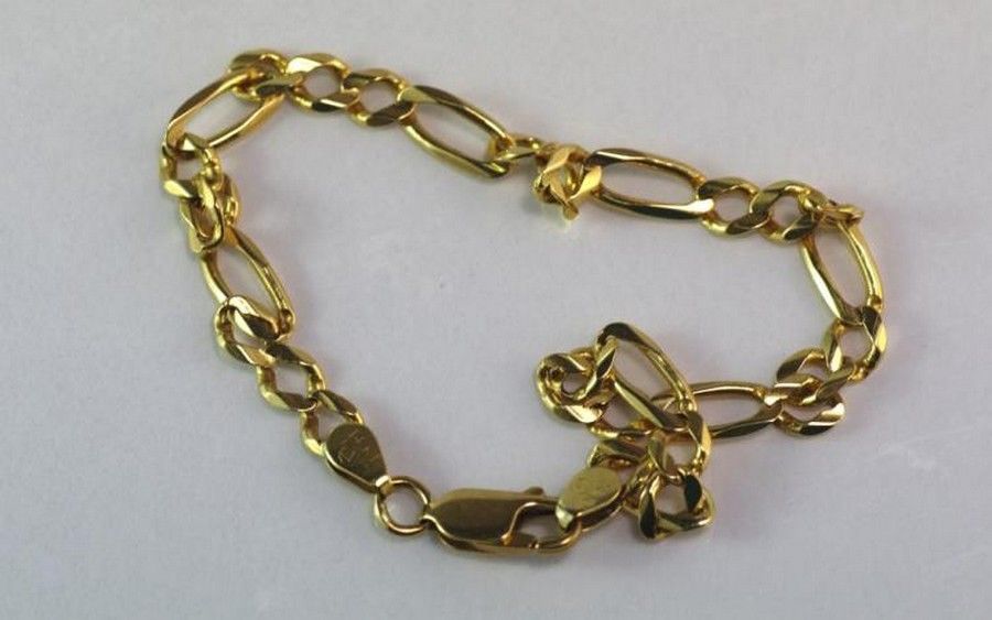 14ct Gold Bracelet - 5.7g, 15cm Length - Bracelets/Bangles - Jewellery