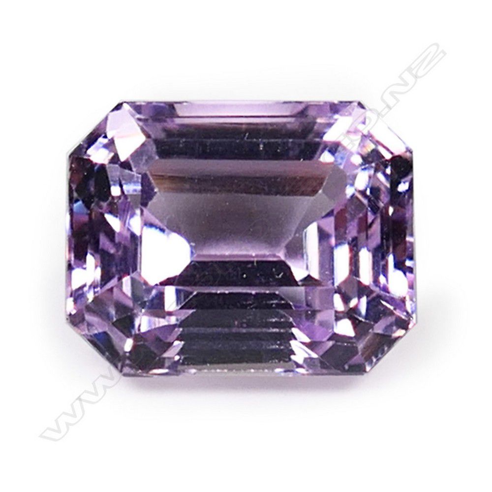 13.78ct Octagon Kunzite Gemstone with AIG Certificate Unmounted / Loose Stones Jewellery