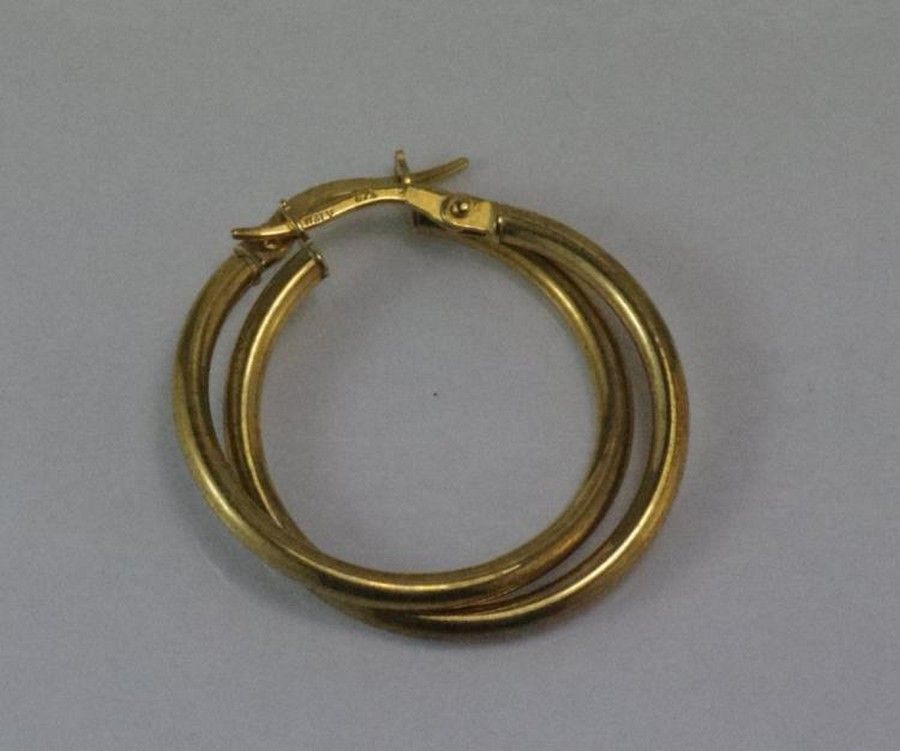 9ct Gold Hoop Earrings - 1gm - Earrings - Jewellery