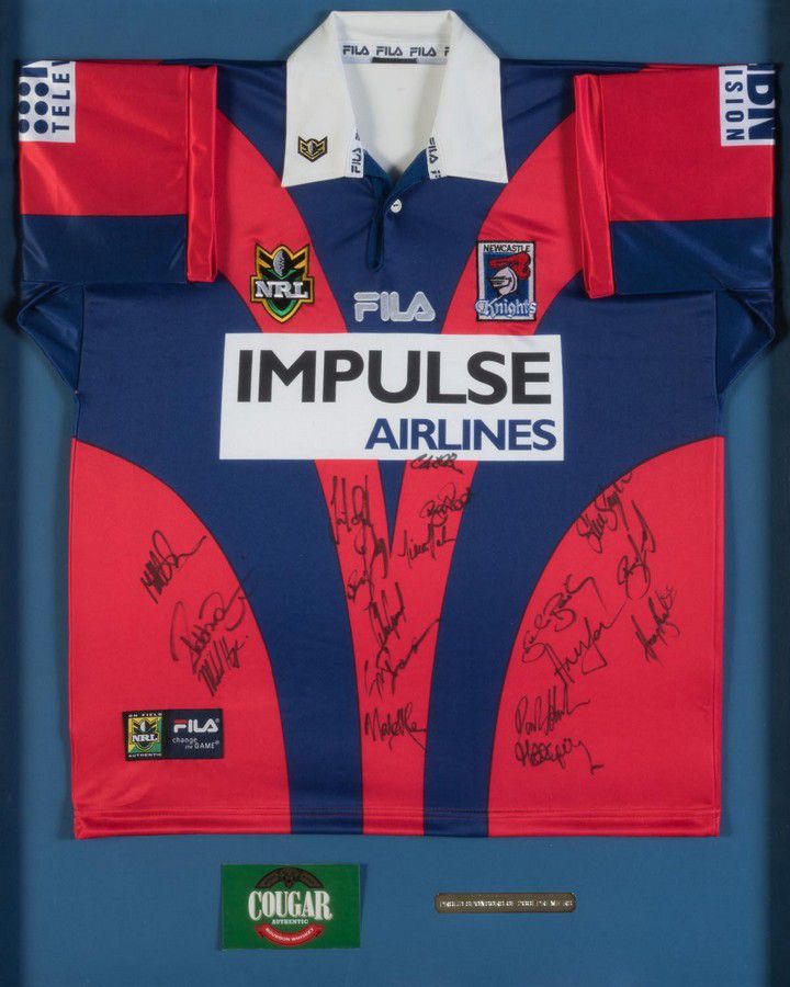 Newcastle Knights Autographed/Signed NRL Jersey – Autograph Marketplace  Australia
