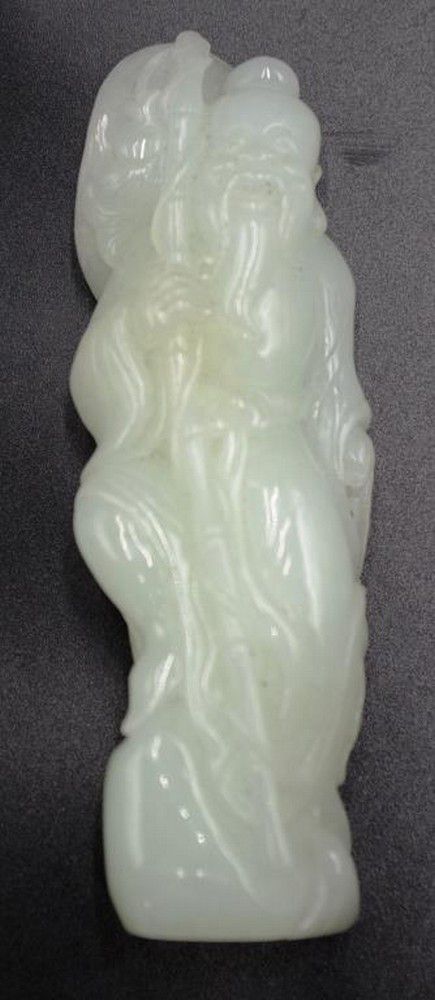 Carved Jade Sage Figure from China - Jade - Oriental