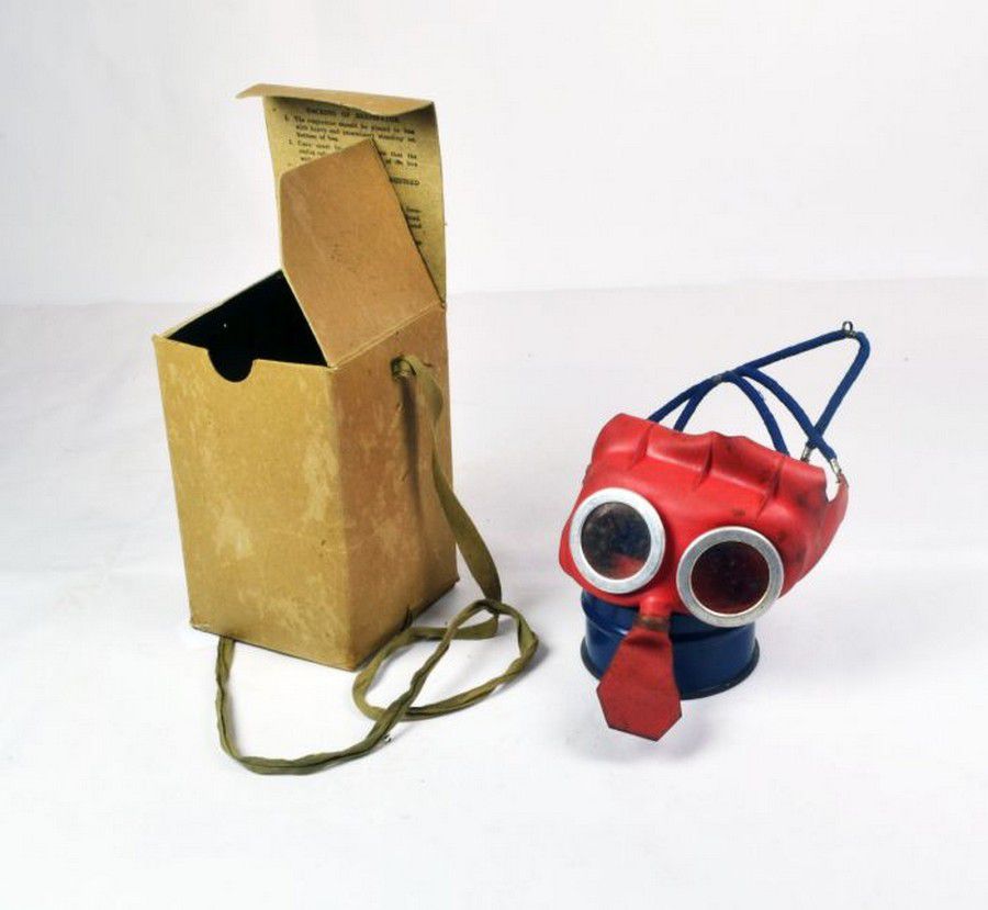 ebay mickey mouse gas mask