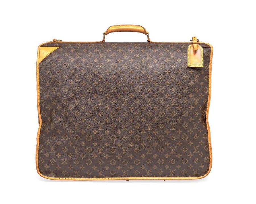 A Monogram travel garment bag, Louis Vuitton. Features monogram… - Luggage & Travelling ...