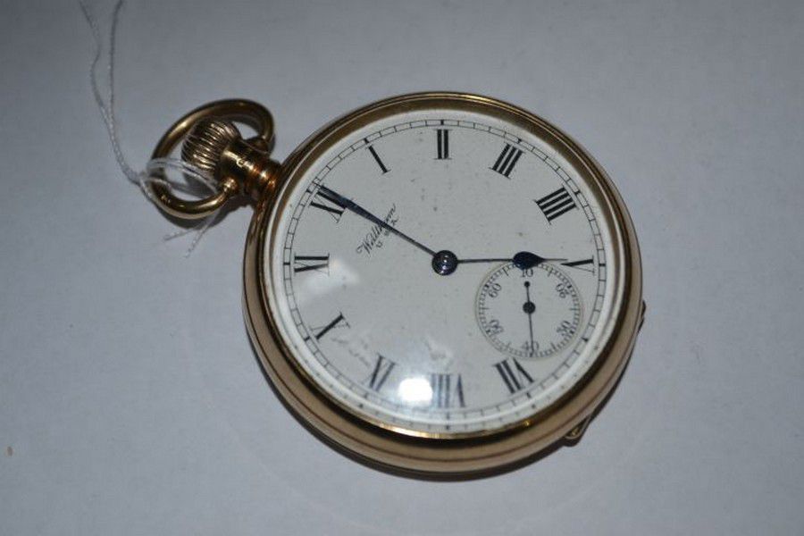 9ct Gold Waltham Pocket Watch - Watches - Pocket & Fob - Horology ...