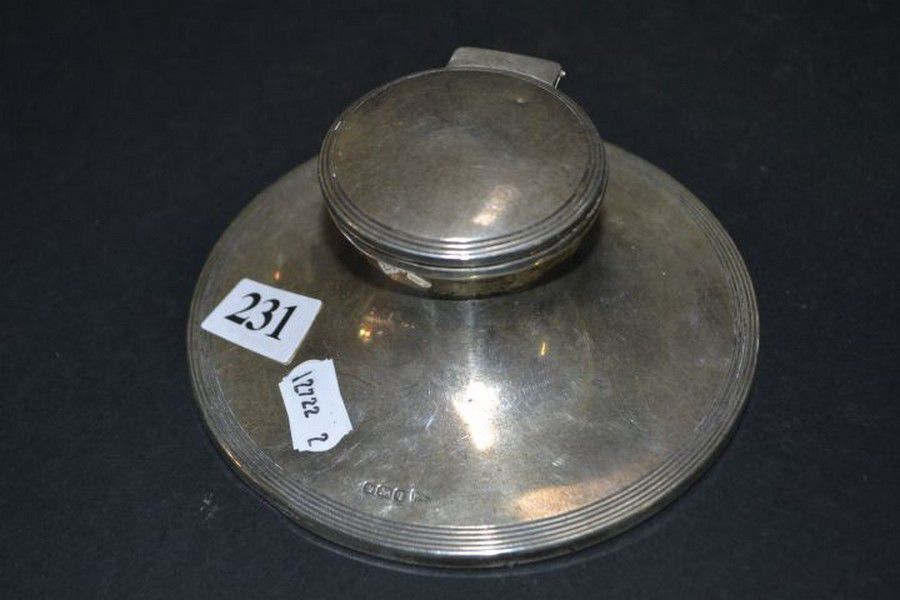 Sheffield 1908 Sterling Silver Inkwell - Writing - Inkwells & inkstands ...
