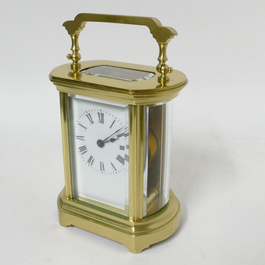 French Brass Carriage Clock by Richard & Cie. Paris - Clocks - Carriage ...