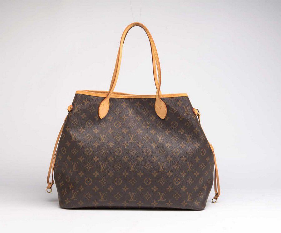 A monogram Neverfull bag, Louis Vuitton. Made in the USA.… - Luggage & Travelling Accessories ...
