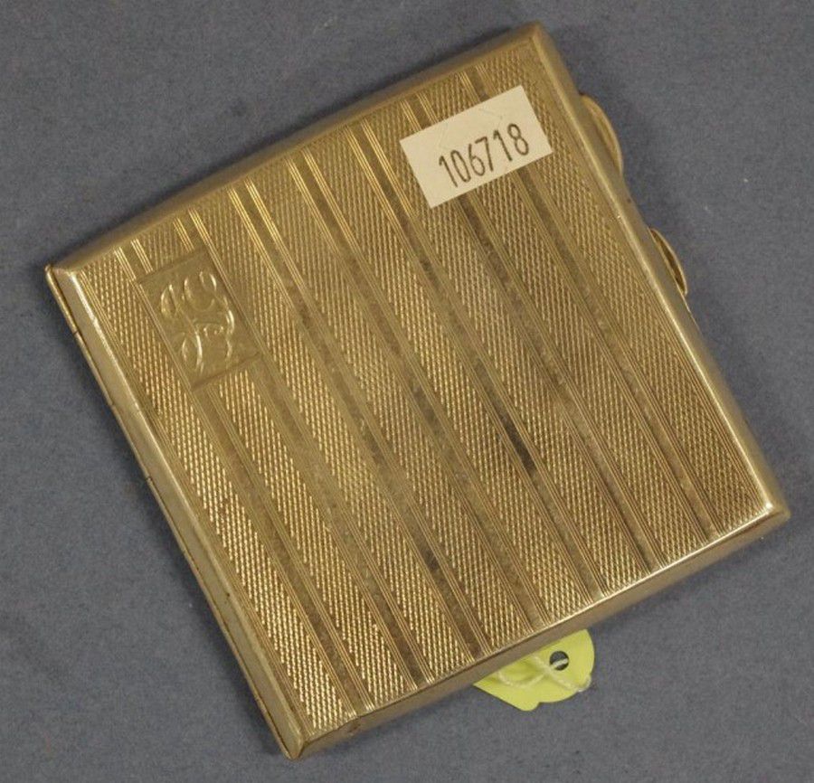 Monogrammed George V Cigarette Case, 1927 - Smoking Accessories - Cigar ...