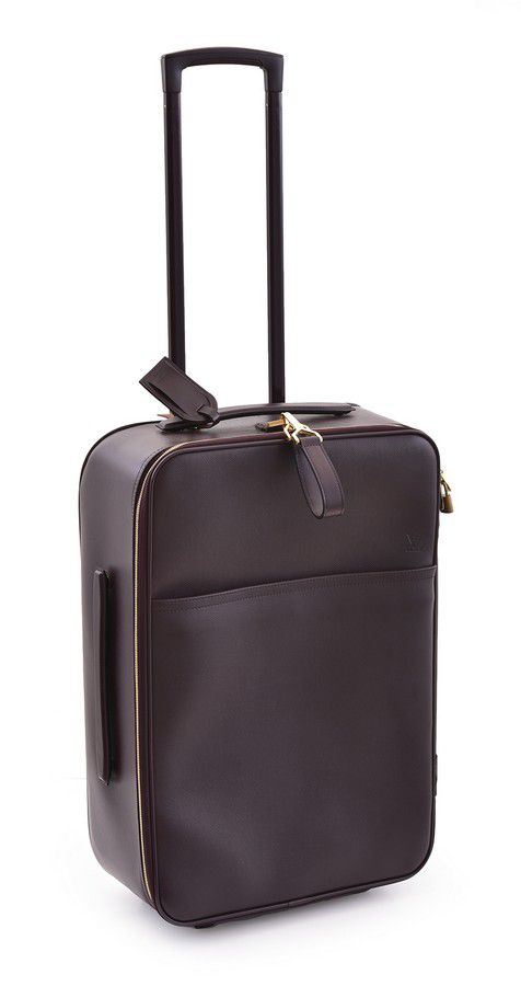 LOUIS VUITTON suitcase M23312 Pegas 55 Taiga Black Black unisex