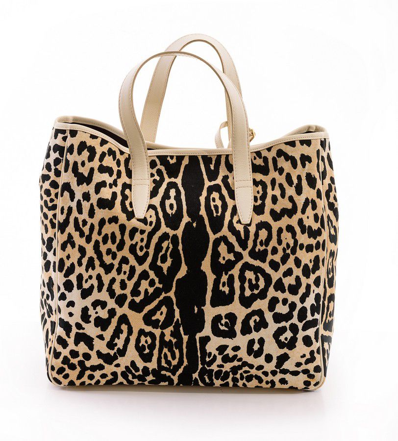 Leopard Print Tote by YSL - Handbags & Purses - Costume & Dressing ...