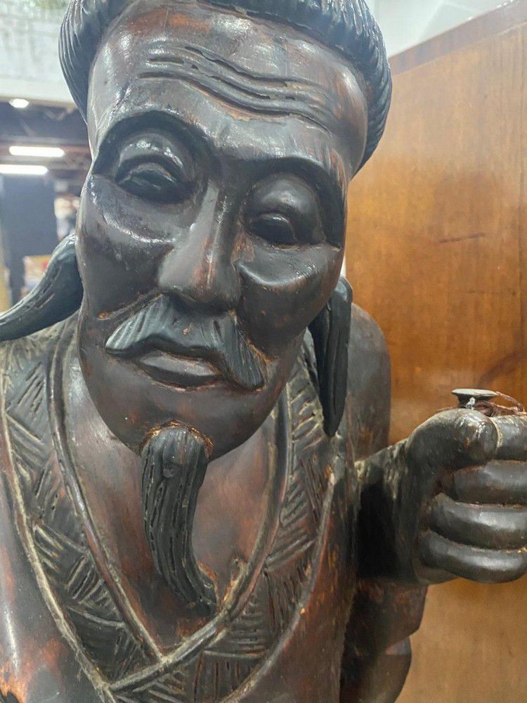 Chinese Fisherman Statue - Zother - Oriental