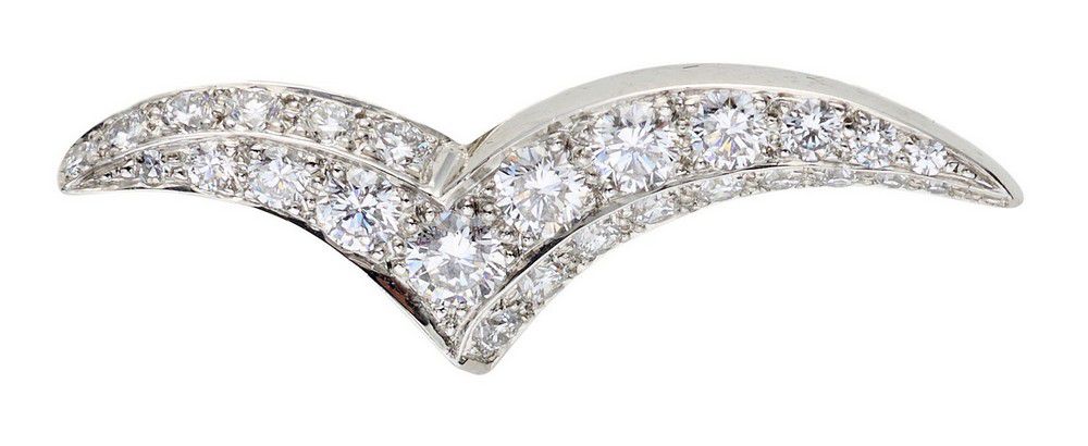 Tiffany's Seagull Diamond Brooch - Brooches - Jewellery