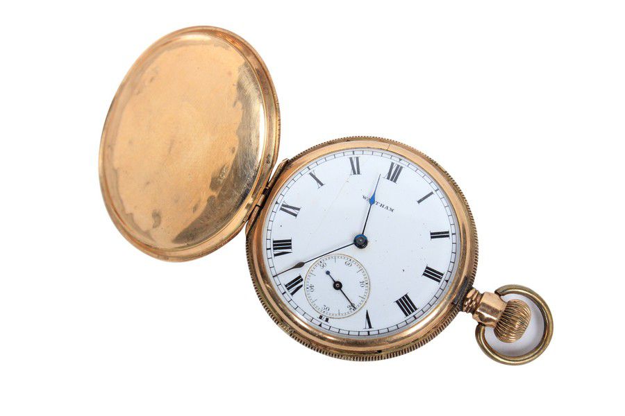 10K Gold American Waltham Co. Pocket Watch - Watches - Pocket & Fob ...
