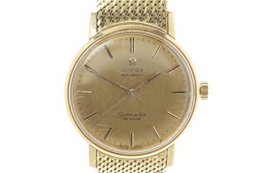 Omega Seamaster de Ville 18ct Gold Automatic Wristwatch - Watches