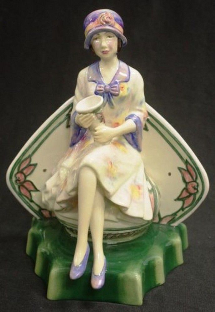 Art Deco Charlotte Rhead Figurine by Kevin Francis Ceramics Rhead